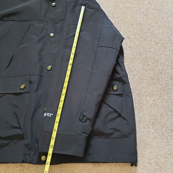Vintage The North Face Gore Tex Size XL Mens Black Mountain Ski Jacket NO HOOD - Picture 8 of 8